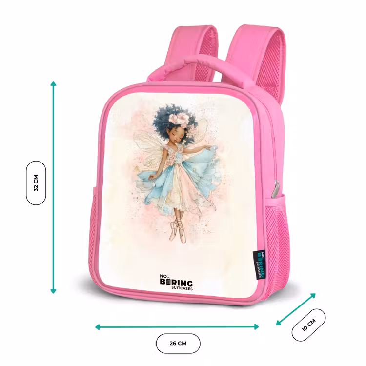 Kinderrucksack - Rosa - Elf - Ballet - Kleurrijk — 2