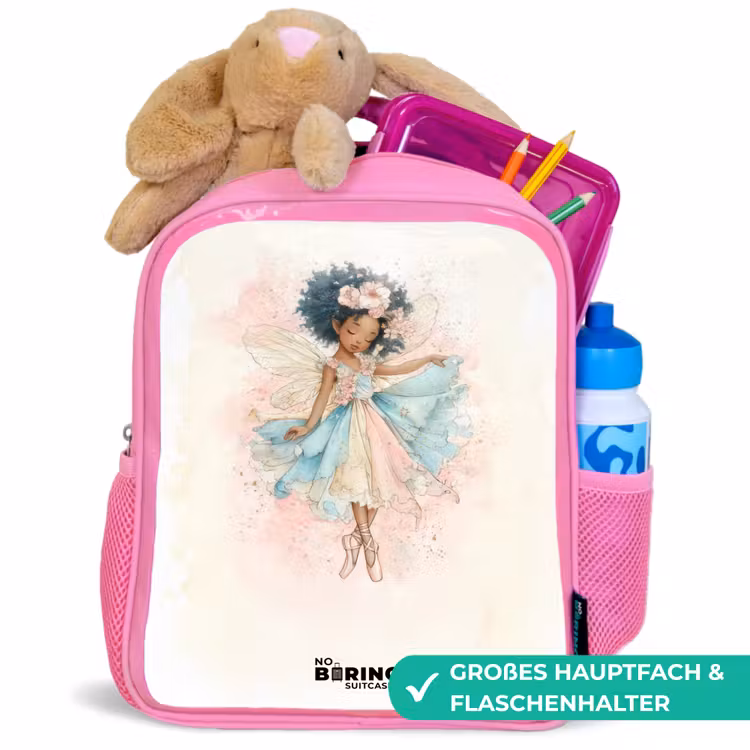 Kinderrucksack - Rosa - Elf - Ballet - Kleurrijk — 3