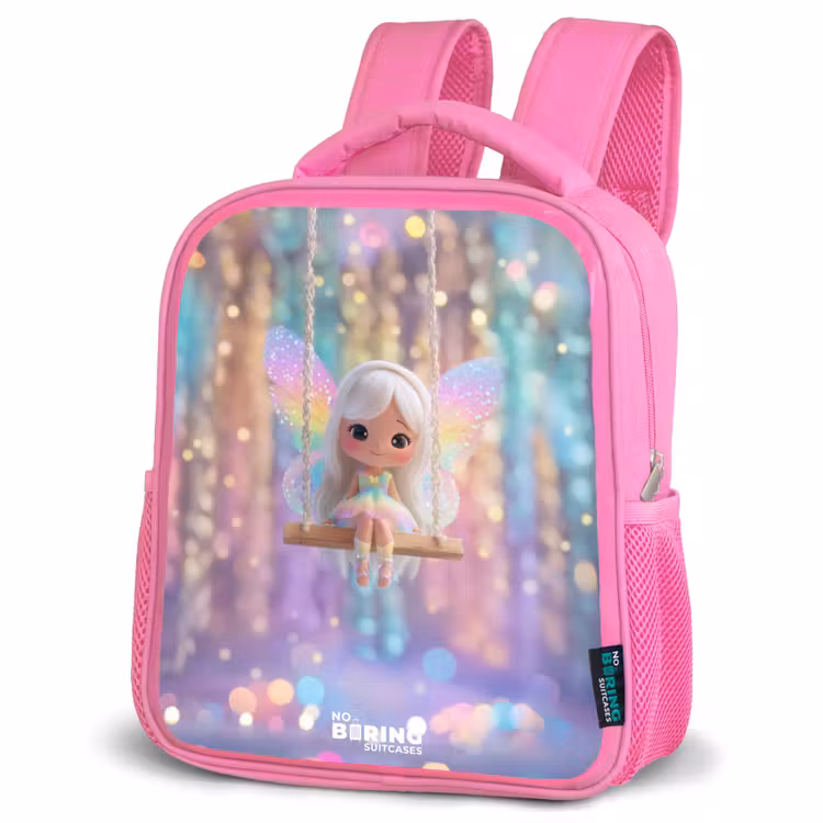 Kinderrucksack - Rosa - Fee - Elf - Regenboog — 4