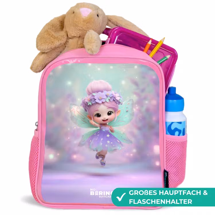 Kinderrucksack - Rosa - Elf - Tover - Magisch — 3