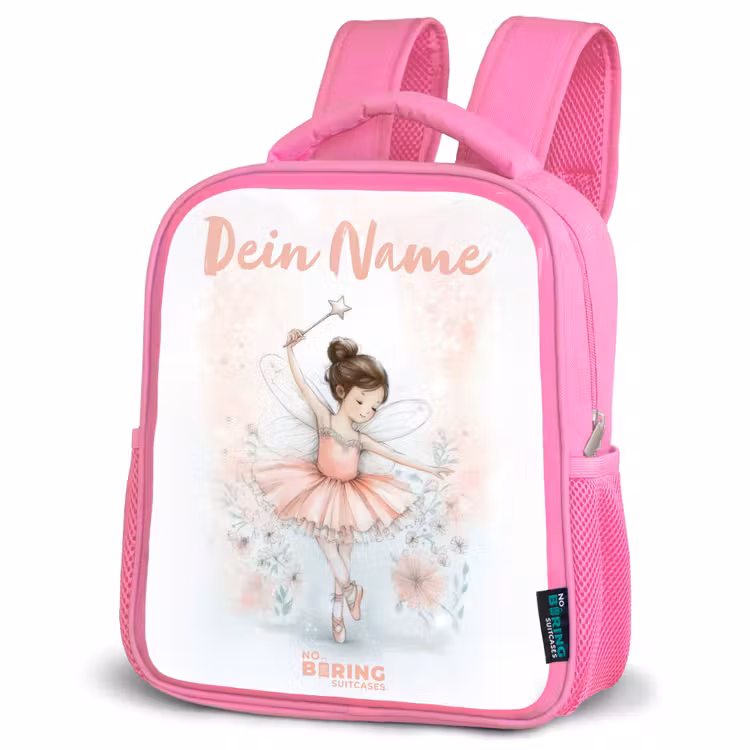 Rucksack Kind - Rosa - Ballerina - Elfe - Fee — 4