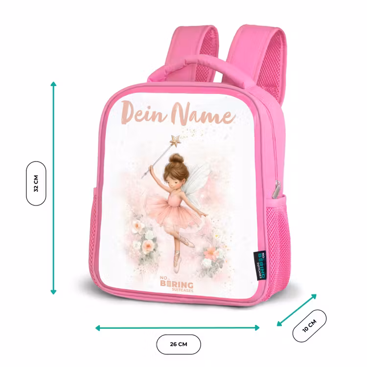 Rucksack Kind - Rosa - Ballerina Fee in Rosa — 2