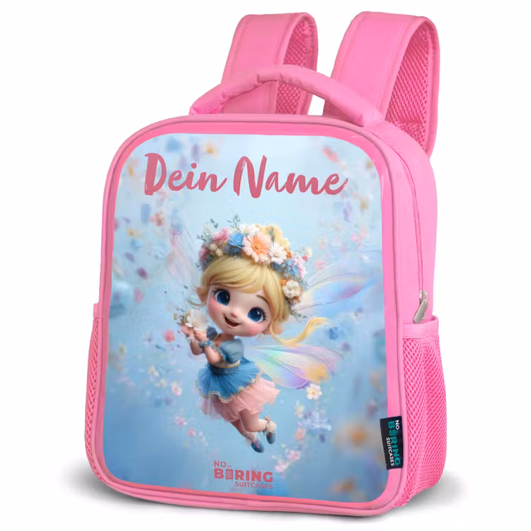 Rucksack Kind - Rosa - Schmetterling Fee in Flower Air — 4
