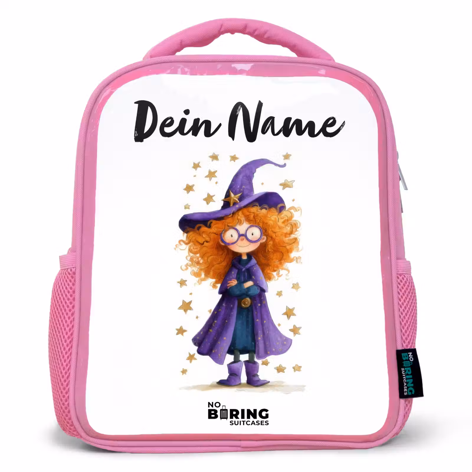 Rucksack Kind - Rosa - Sternenzauber mit Locken — 1