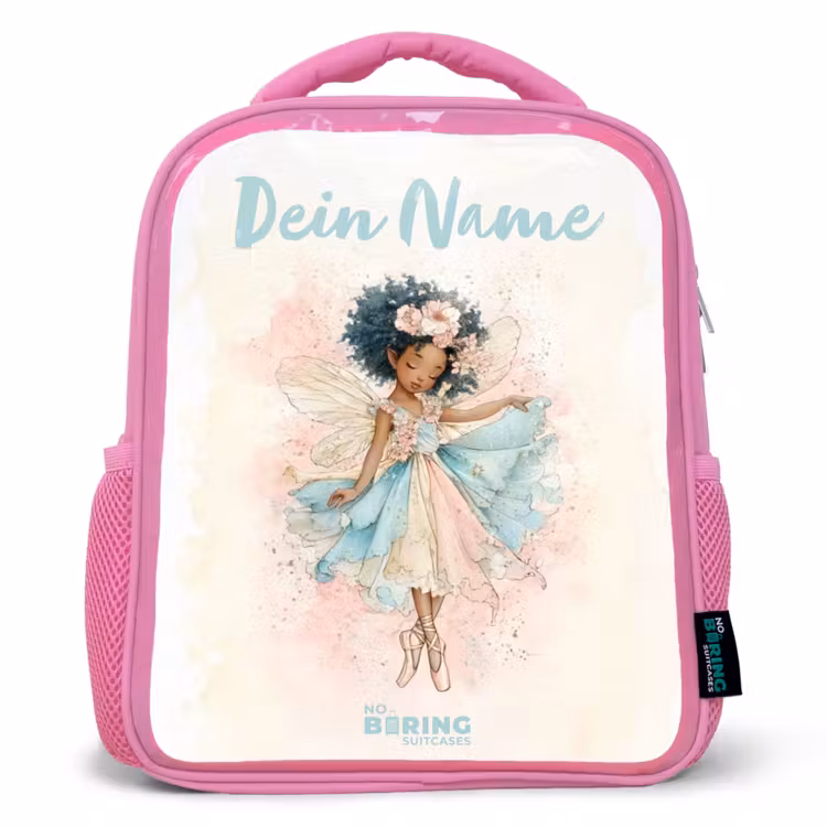 Rucksack Kind - Rosa - Elf - Ballett - Farbenfroh — 1
