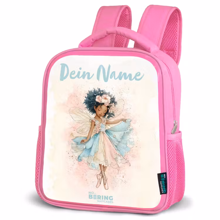 Rucksack Kind - Rosa - Elf - Ballett - Farbenfroh — 4