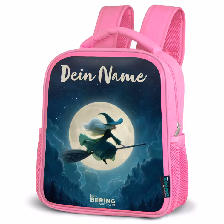 Rucksack Kind - Rosa - Nachtflug über den Wald — 4