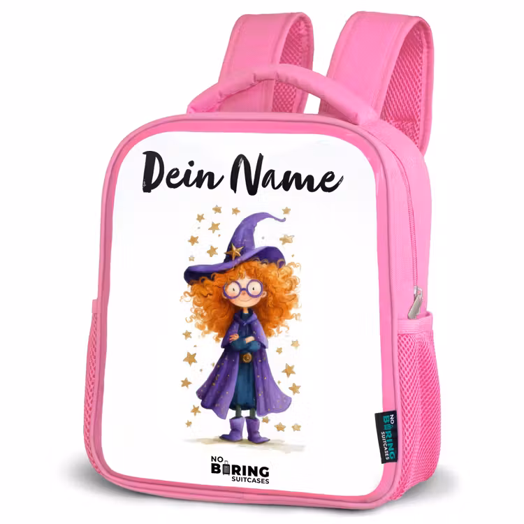 Rucksack Kind - Rosa - Sternenzauber mit Locken — 4