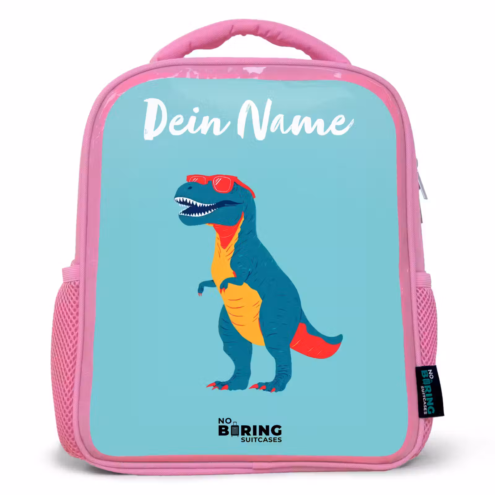 Rucksack Kind - Rosa - Dino - Tier - Sonnenbrille — 1