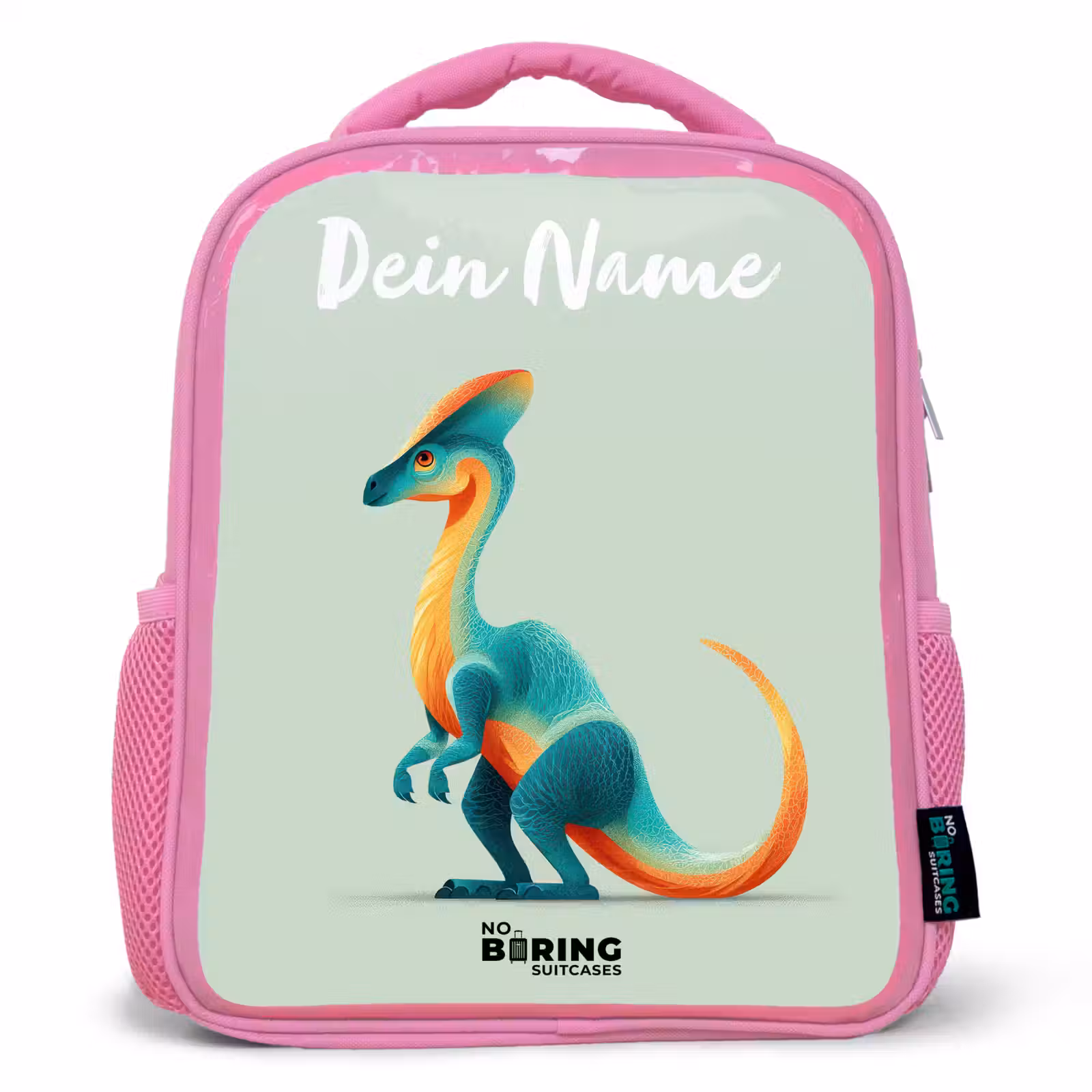 Rucksack Kind - Rosa - Dino - Blau - Tier — 1