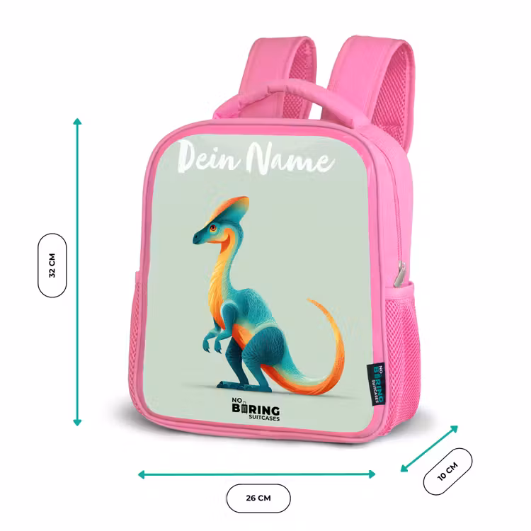 Rucksack Kind - Rosa - Dino - Blau - Tier — 2