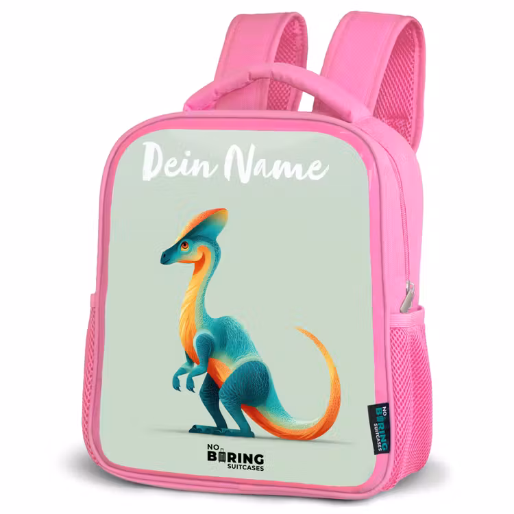Rucksack Kind - Rosa - Dino - Blau - Tier — 4