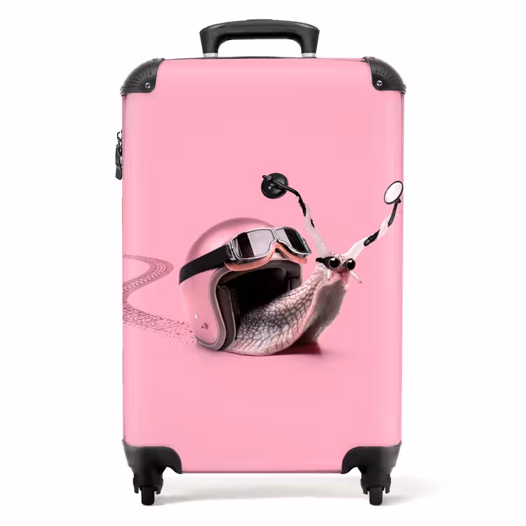 Koffer - Escar-Go - Rosa — 1