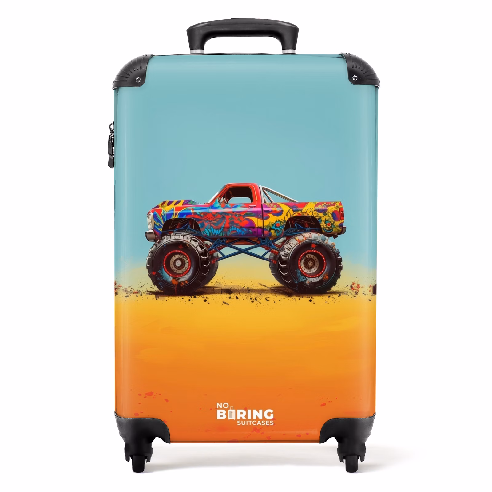 Koffer - Monstertruck mit Graffitidruck im Sand — 1