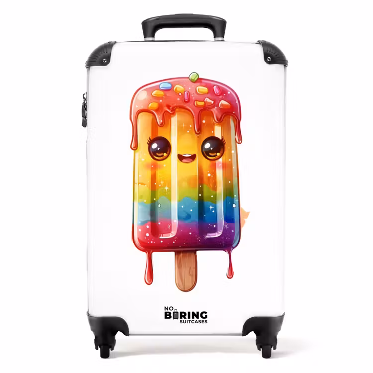 Koffer - Rubinrotes Regenbogeneis — 1