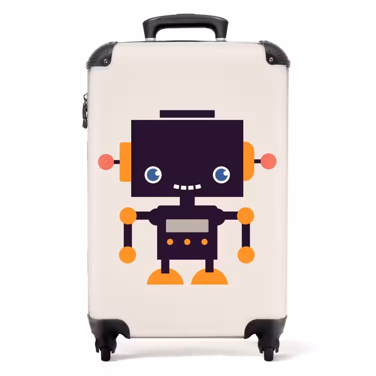 Koffer - Lila Pixel — 1
