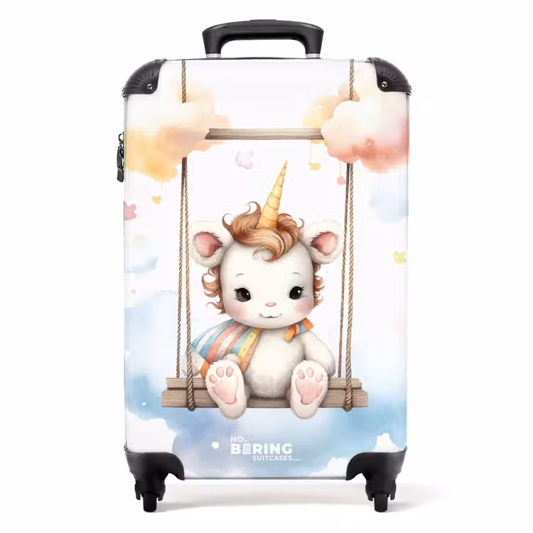 Koffer - Schaukelndes Baby-Einhorn — 1