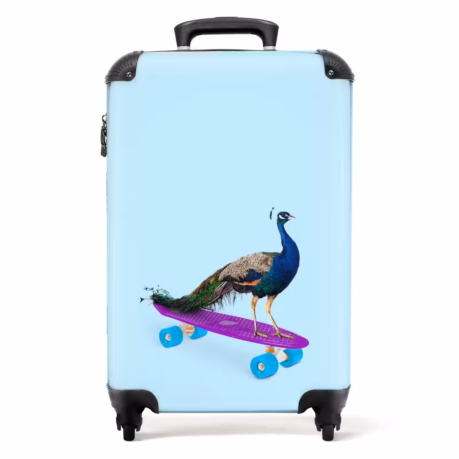 Koffer - Vorbeiziehender Pfau — 1