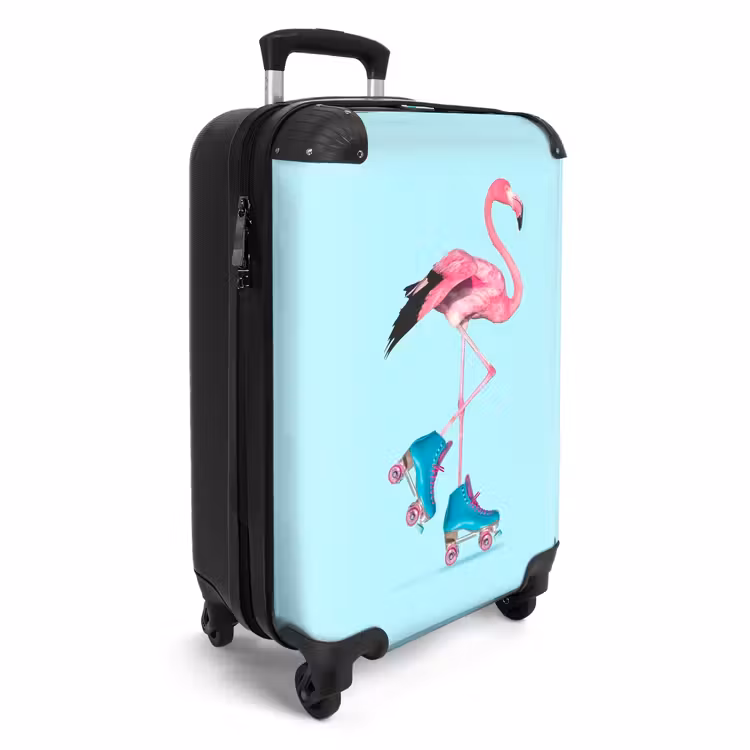 Koffer - Auffälliger Flamingo — 2