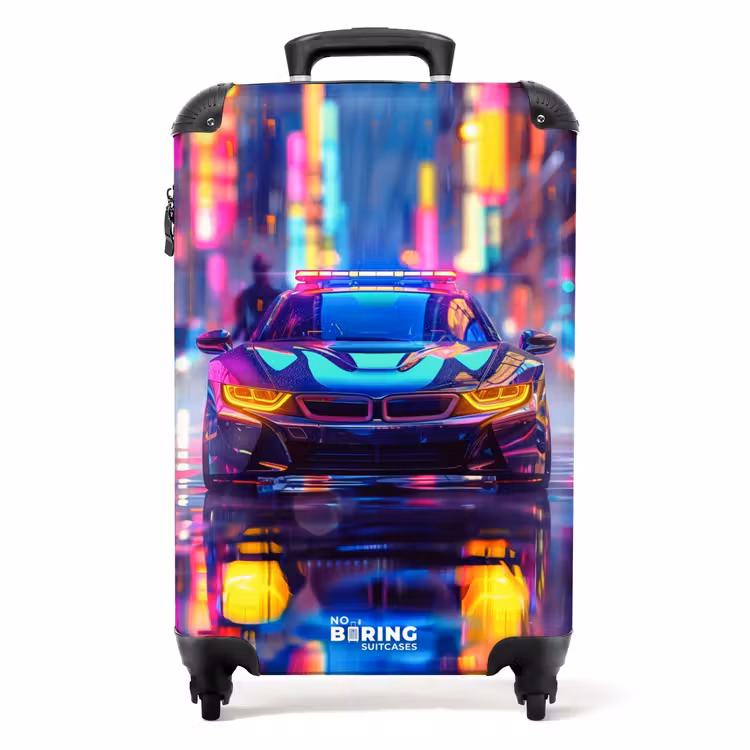 Koffer - Neon-Nachtauto — 1