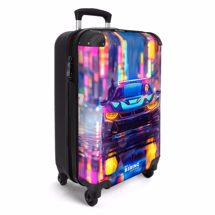 Koffer - Neon-Nachtauto — 2