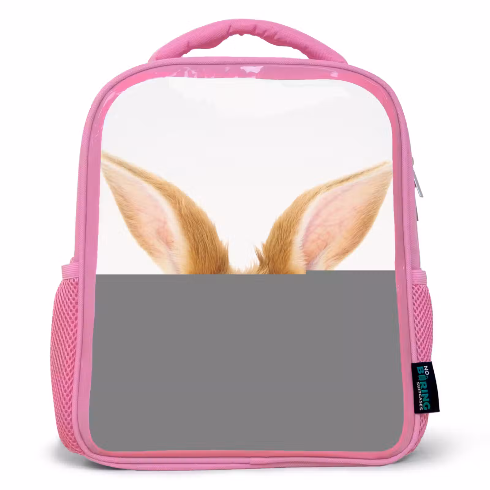 Kinderrucksack - Rosa - Schnupfen mit befriedigtem Kopf — 1