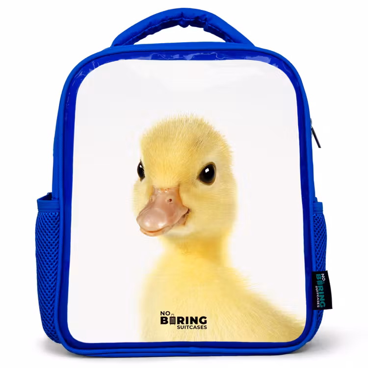 Kinderrucksack - Blau - Barry die Gummi-Ente — 1