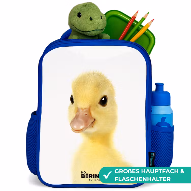 Kinderrucksack - Blau - Barry die Gummi-Ente — 3