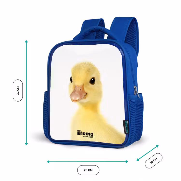 Kinderrucksack - Blau - Barry die Gummi-Ente — 6