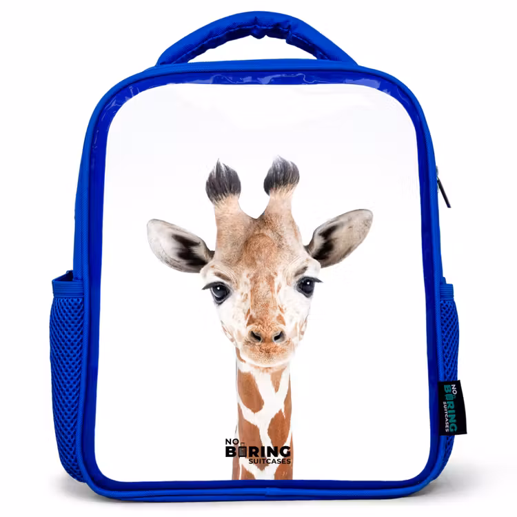 Kinderrucksack - Blau - Gerrie Giraffe — 1