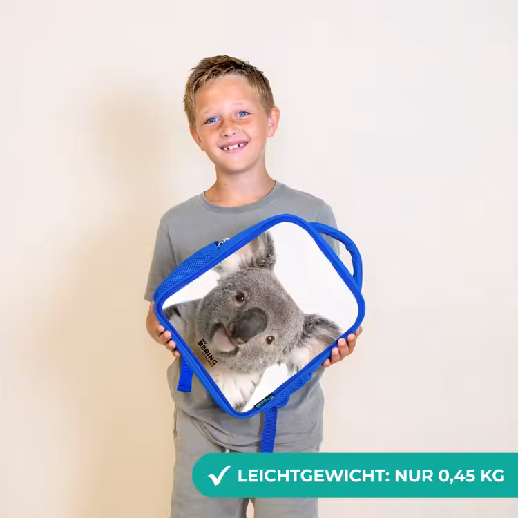 Kinderrucksack - Blau - Niedlicher Koala-Bär — 4
