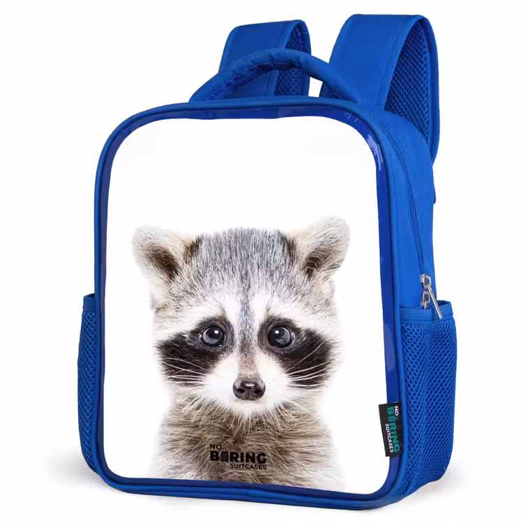 Kinderrucksack - Blau - Rachid Waschbär — 7
