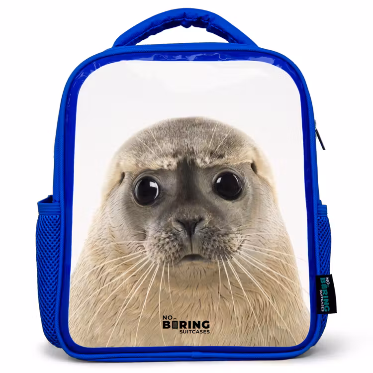 Kinderrucksack - Blau - Zyon-Siegel — 1