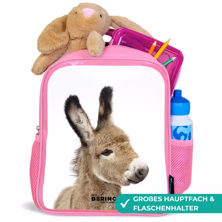 Kinderrucksack - Rosa - Eddy Esel — 3
