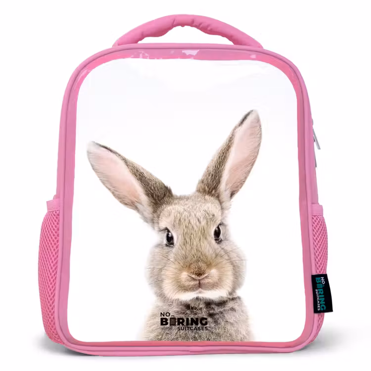 Kinderrucksack - Rosa - Koen-Kaninchen — 1