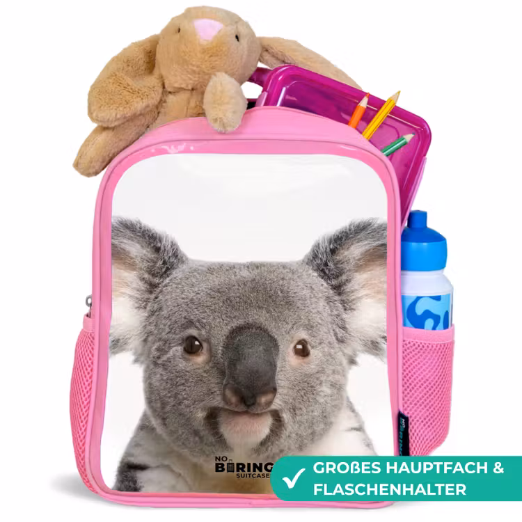 Kinderrucksack - Rosa - Niedlicher Koala-Bär — 3