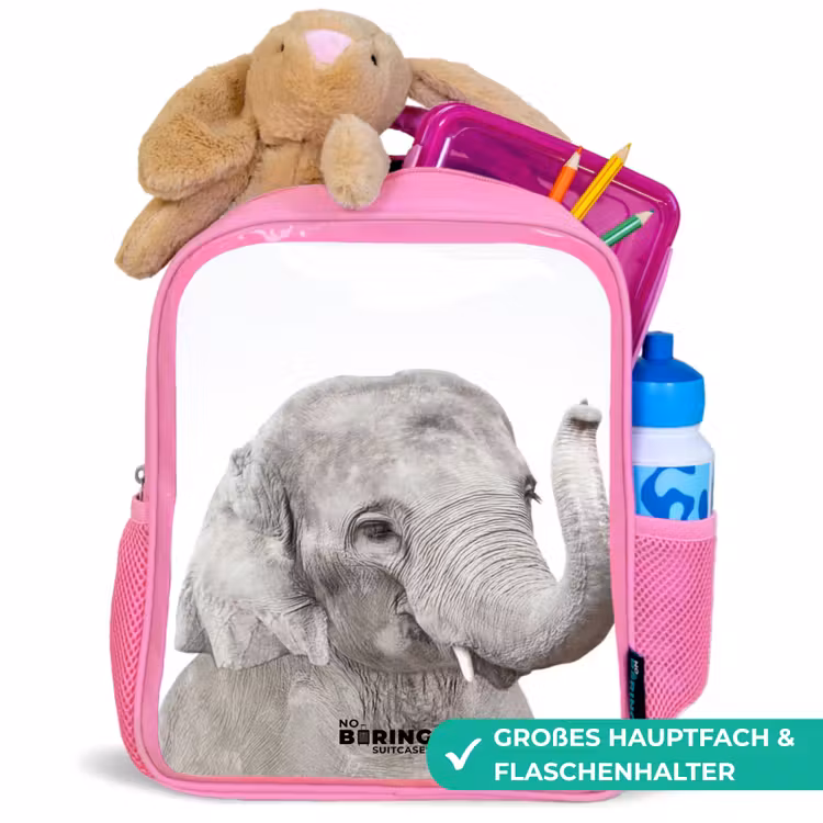 Kinderrucksack - Rosa - Oscar Elefant — 3