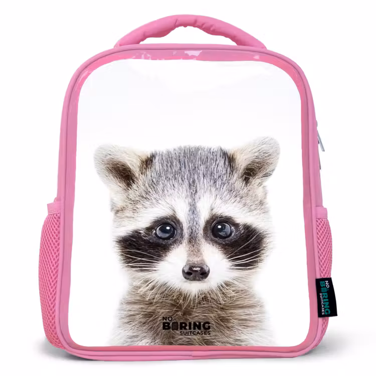 Kinderrucksack - Rosa - Rachid Waschbär — 1