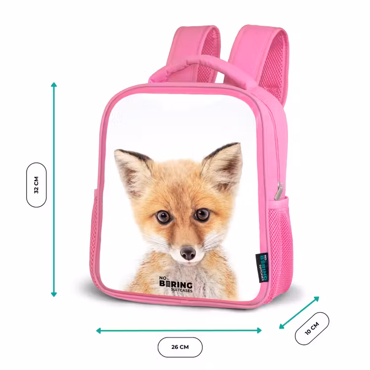 Kinderrucksack - Rosa - Vicky Fuchs — 2