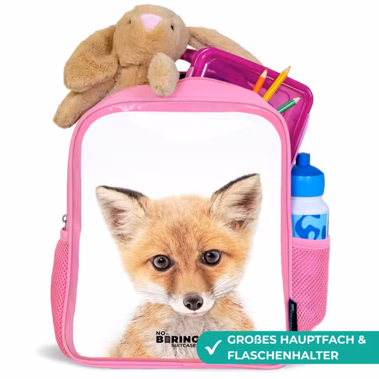 Kinderrucksack - Rosa - Vicky Fuchs — 3