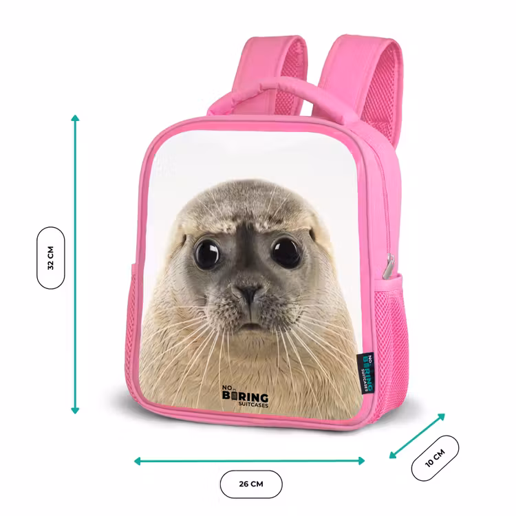 Kinderrucksack - Rosa - Zyon-Siegel — 2