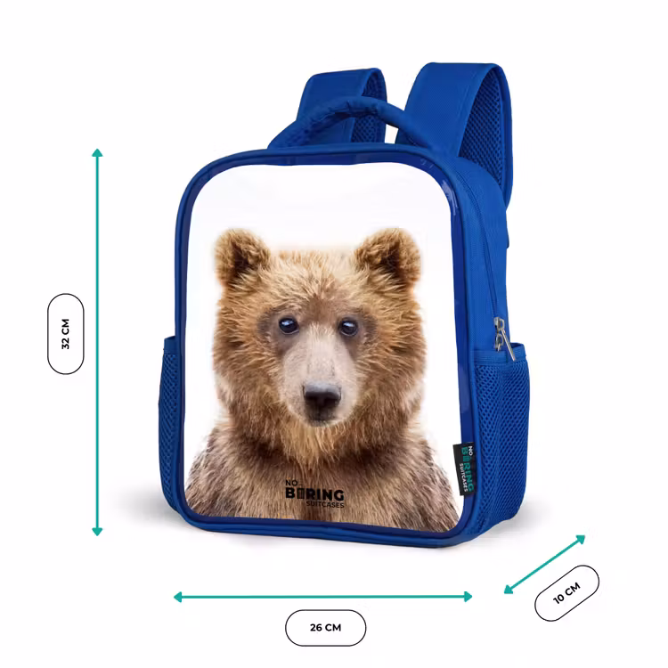 Kinderrucksack - Blau - Bennie Bär — 6