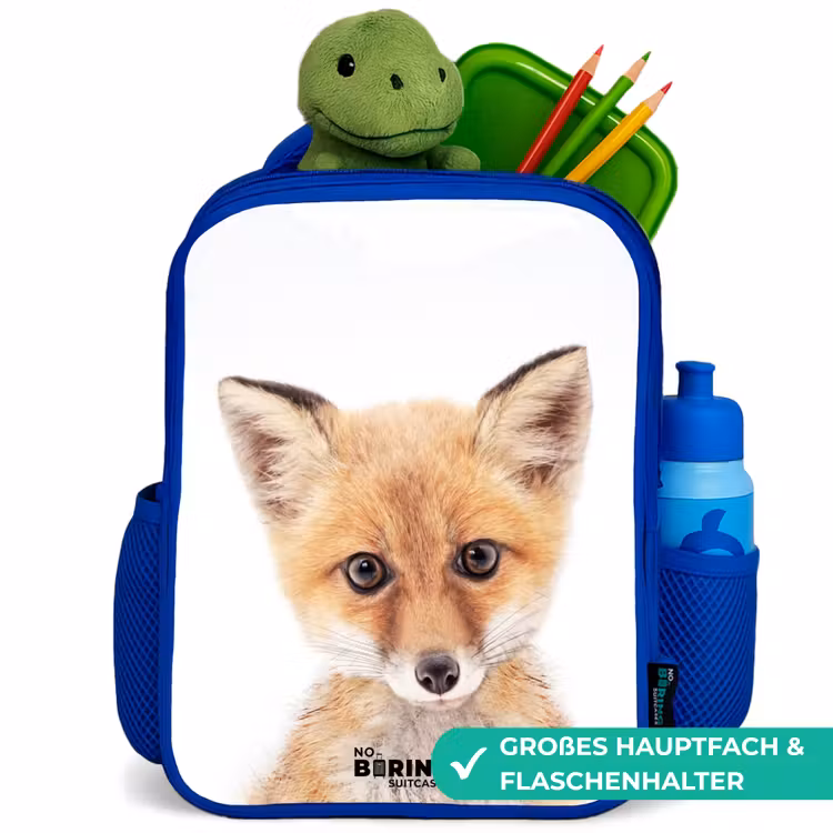 Kinderrucksack - Blau - Vicky Fuchs — 3
