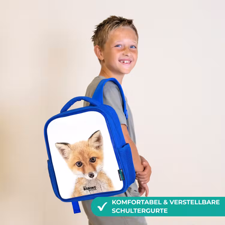 Kinderrucksack - Blau - Vicky Fuchs — 5