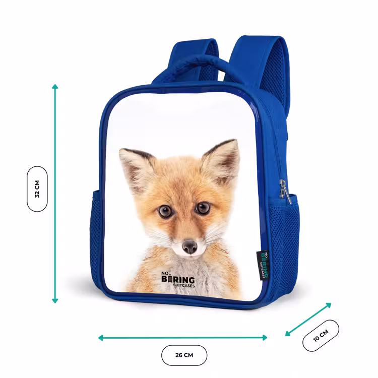 Kinderrucksack - Blau - Vicky Fuchs — 6