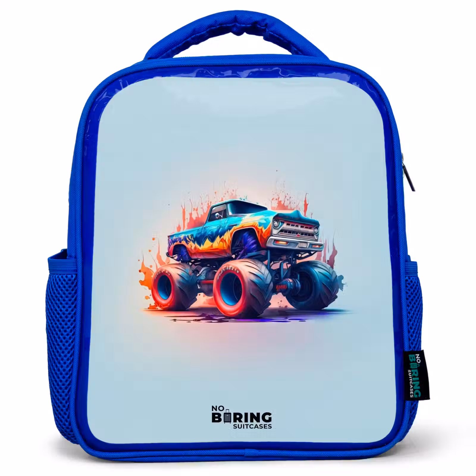 Kinderrucksack - Blau - Fierce Wheels — 1