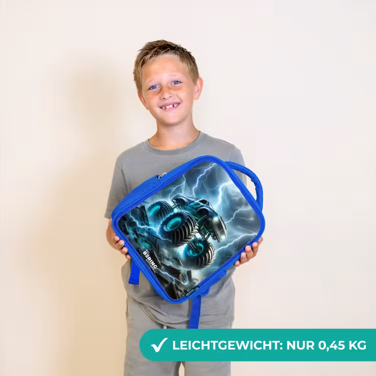 Kinderrucksack - Blau - Donner-Räder — 4