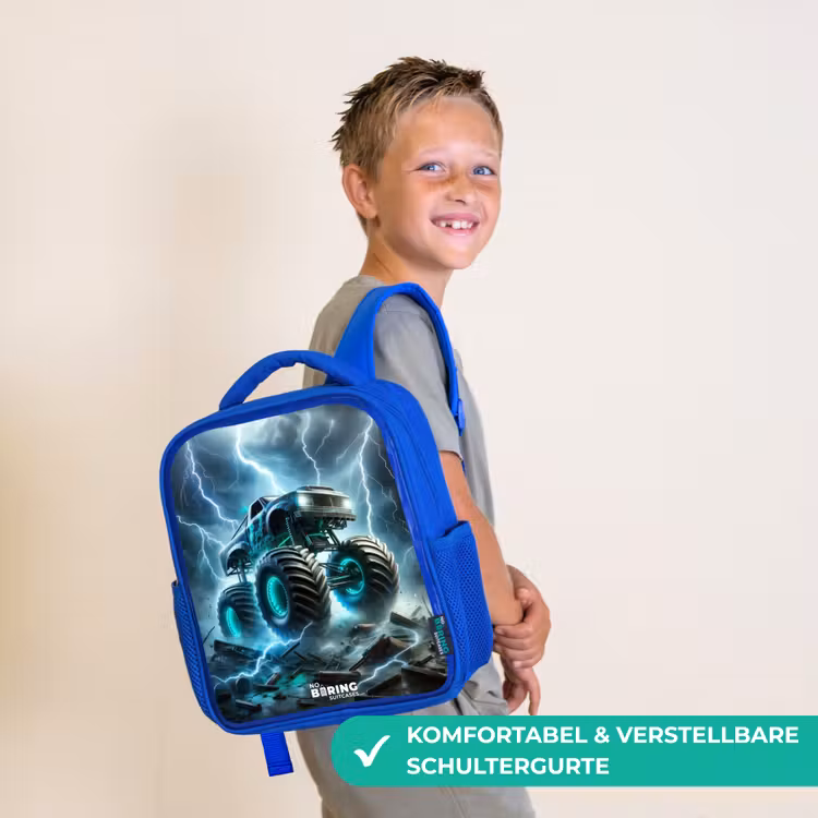 Kinderrucksack - Blau - Donner-Räder — 5