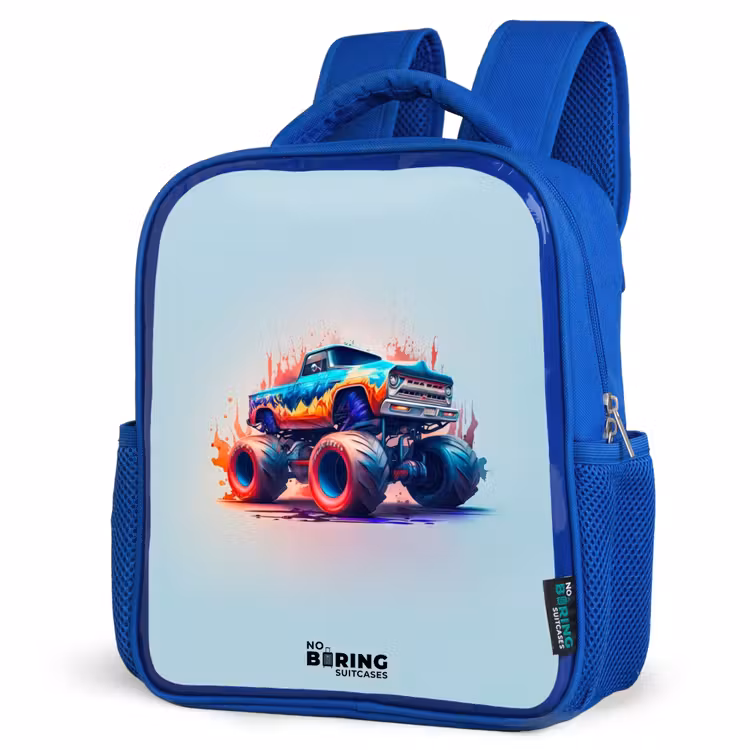 Kinderrucksack - Blau - Fierce Wheels — 7