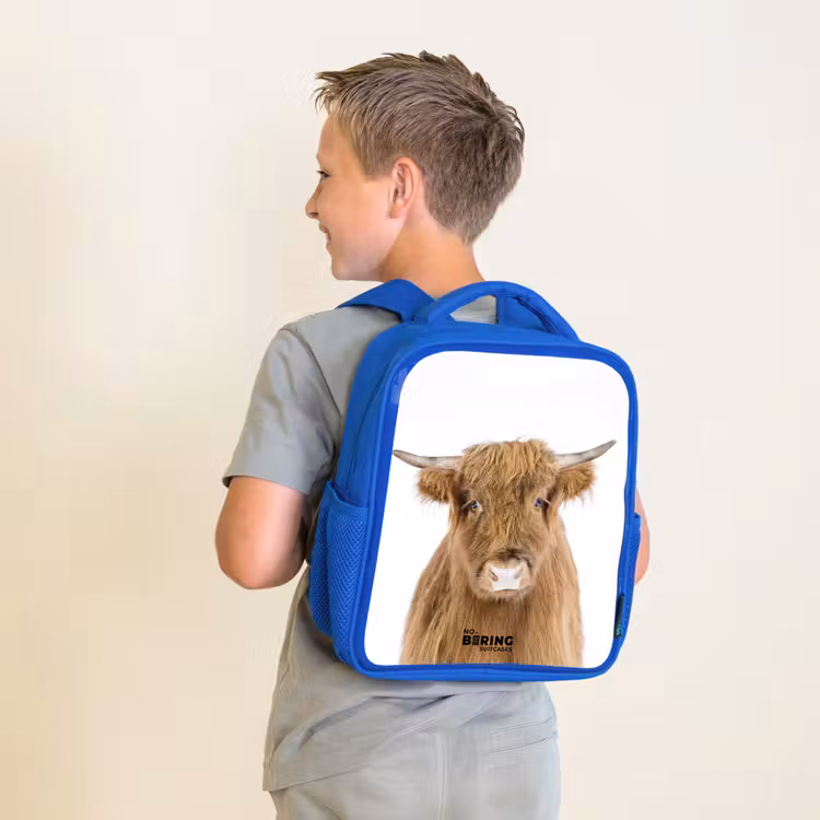 Kinderrucksack - Blau - Halbe Hooglander — 2